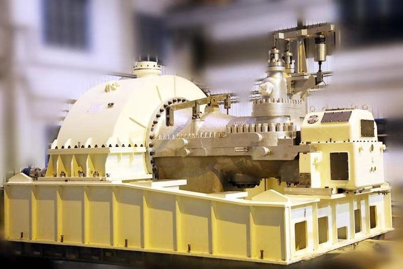 Turbina de vapor de condensació de purga